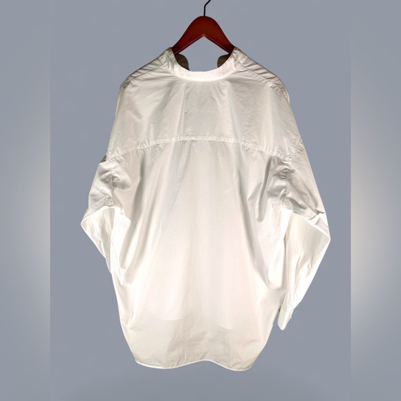 Frank & Eileen Women’s White Victoria Italian Tuxedo Shirt - Picture 8 of 15